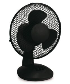 ΑΝΕΜΙΣΤΗΡΑΣ ΕΠΙΤΡΑΠΕΖΙΟΣ ΜΑΥΡΟΣ Φ27 25W EUROLAMP – 300-20507
