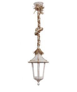 Κρεμαστό φωτιστικό LP-400K ROPE ΜΙΧ-WH-BR Heronia – 31-1292