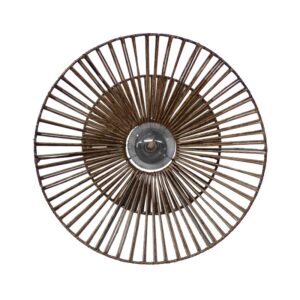 VC-C- CE 1/L BROWN ΟΡΟΦΗΣ/ΕΠΙΤΟΙΧΙΟ 2ΠΛΟ Φ60/Φ40 ΚΩΝΙΚΟ ΣΤΥΛ ΜΠΑΜΠΟΥ h20xΦ60 Heronia – 31-1340