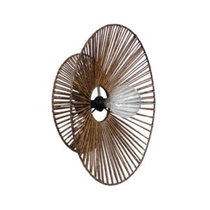VC-C- CE 1/L BROWN ΟΡΟΦΗΣ/ΕΠΙΤΟΙΧΙΟ 2ΠΛΟ Φ60/Φ40 ΚΩΝΙΚΟ ΣΤΥΛ ΜΠΑΜΠΟΥ h20xΦ60 Heronia – 31-1340