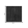 Table surface Jedre pakoworld walnut 80x80cm 310-000016