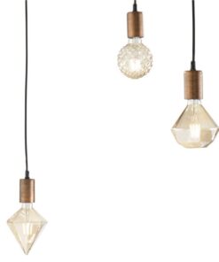 Κρεμαστό Φωτιστικό Trio Lighting E27 Χαλκός Αντικέ Μεταλλικό 310100562