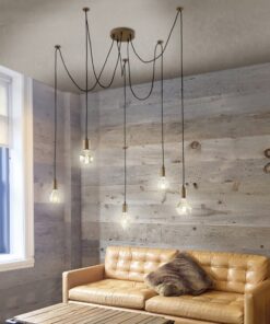 Κρεμαστό Φωτιστικό Trio Lighting E27 Χαλκός Αντικέ Μεταλλικό 310100562