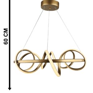 SPACE-50 LED GOLD 120W 3000K/4000K/6500K ΦΩΤΙΣΤΙΚΟ LED Heronia – 01-0346