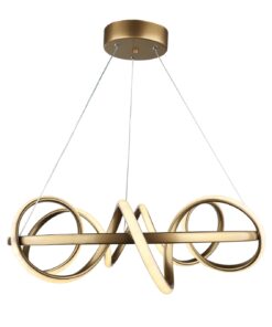 SPACE-50 LED GOLD 120W 3000K/4000K/6500K ΦΩΤΙΣΤΙΚΟ LED Heronia – 01-0346