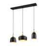 Κρεμαστό Φωτιστικό Trio Lighting 3xE14 Μαύρου Χρώματος – 310500332