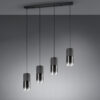 Κρεμαστό Φωτιστικό Trio Lighting   E27 Μαύρο Ματ Μεταλλικό    310600432