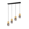 Κρεμαστό Φωτιστικό Trio Lighting 4xE27   Ορείχαλκος Μεταλλικό    – 310600454