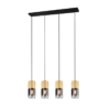 Κρεμαστό Φωτιστικό Trio Lighting 4xE27   Ορείχαλκος Μεταλλικό    – 310600454