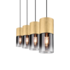 Κρεμαστό Φωτιστικό Trio Lighting 4xE27   Ορείχαλκος Μεταλλικό    – 310600454