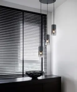 Κρεμαστό Φωτιστικό Trio Lighting E27 Μαύρο Ματ Μεταλλικό 310630332