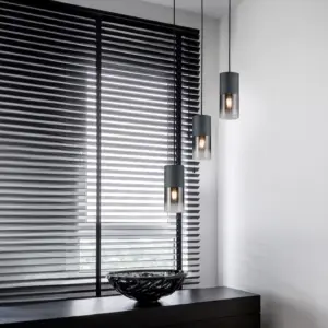 Κρεμαστό Φωτιστικό Trio Lighting E27 Μαύρο Ματ Μεταλλικό 310630332