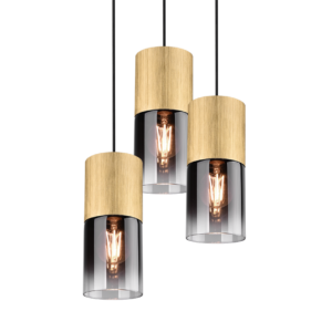 Κρεμαστό Φωτιστικό Trio Lighting 3xE27   Ορείχαλκος Μεταλλικό    – 310630354