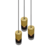 Κρεμαστό Φωτιστικό Trio Lighting 3xE27   Ορείχαλκος Μεταλλικό    – 310630354