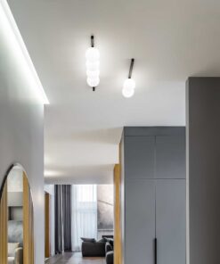 IDEAL LUX Επιτοίχιο Φωτιστικό BINOMIO 2xG9 Λευκού Χρώματος – 328430