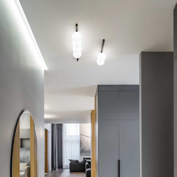 IDEAL LUX Επιτοίχιο Φωτιστικό BINOMIO 2xG9 Λευκού Χρώματος – 328430