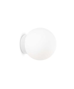 IDEAL LUX Επιτοίχιο Φωτιστικό MAPA BIANCO 1xG9 Λευκού Χρώματος – 310787