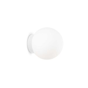 IDEAL LUX Επιτοίχιο Φωτιστικό MAPA BIANCO 1xG9 Λευκού Χρώματος – 310787