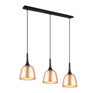 Κρεμαστό Φωτιστικό Trio Lighting 3xE27   Ορείχαλκος Αλουμίνιο    – 310800308