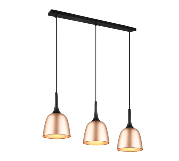 Κρεμαστό Φωτιστικό Trio Lighting 3xE27   Ορείχαλκος Αλουμίνιο    – 310800308