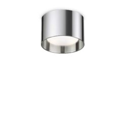 IDEAL LUX Φωτιστικό Οροφής SPIKE 1XGX53 Χρώματος Χρωμίου – 310886