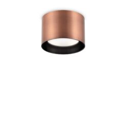 IDEAL LUX Φωτιστικό Οροφής SPIKE 1x GX53 Χάλκινου Χρώματος – 310893