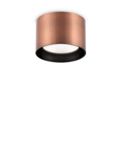 IDEAL LUX Φωτιστικό Οροφής SPIKE 1x GX53 Χάλκινου Χρώματος – 310893