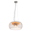 Κρεμαστό Φωτιστικό Trio Lighting TAMIL  3x E27 Νίκελ Αντικέ Μεταλλικό   – 311100367
