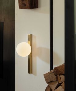 IDEAL LUX Επιτοίχιο Φωτιστικό BINOMIO 1xG9 Λευκού Χρώματος – 328478