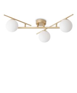 IDEAL LUX Φωτιστικό Οροφής ATLAS 3xG9 Χρυσού Χρώματος – 311340
