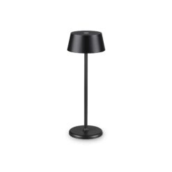 IDEAL LUX Επιτραπέζιο Φωτιστικό PURE TL LED 1.5W 3000K Μαύρου – 311678