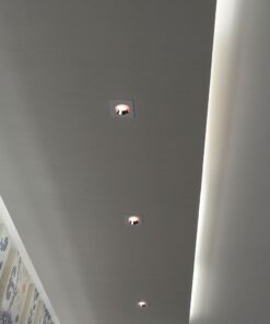 Γύψινη Βάση GU10 – MR16 V-TAC Χωνευτή Τετράγωνη Χάλκινο-Λευκό – 3117