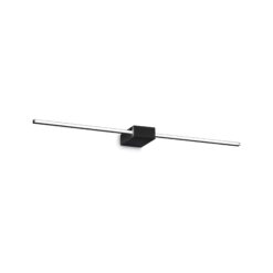 IDEAL LUX Επιτοίχιο Φωτιστικό THEO LED 13.5W 3000K Μαύρου Χρώματος – 311760