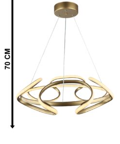 ORION-50 LED GOLD 120W 3000K/4000K/6500K ΦΩΤΙΣΤΙΚΟ LED Heronia – 01-0356