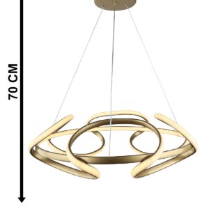 ORION-50 LED GOLD 120W 3000K/4000K/6500K ΦΩΤΙΣΤΙΚΟ LED Heronia – 01-0356