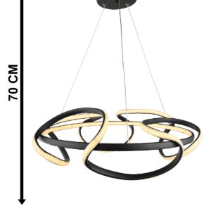ORION-50 LED BLACK 120W 3000K/4000K/6500K ΦΩΤΙΣΤΙΚΟ LED Heronia – 01-0342