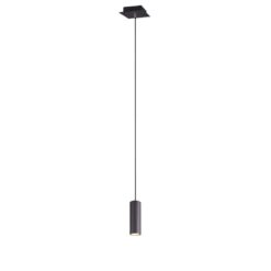 Κρεμαστό Φωτιστικό Trio Lighting GU10 Μαύρο Ματ Μεταλλικό 312400132