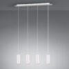 Κρεμαστό Φωτιστικό Trio Lighting   4xGU10 Λευκό Μεταλλικό    312400401