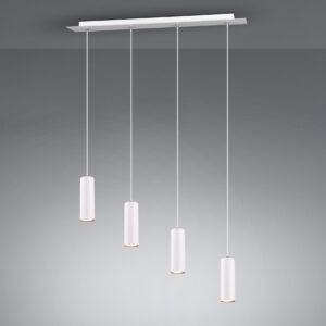 Κρεμαστό Φωτιστικό Trio Lighting   4xGU10 Λευκό Μεταλλικό    312400401