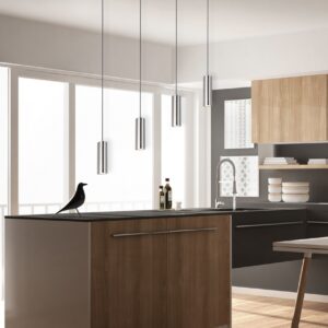 Κρεμαστό Φωτιστικό Trio Lighting   4xGU10 Νίκελ Ματ Μεταλλικό    312400407