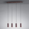 Κρεμαστό Φωτιστικό Trio Lighting   4xGU10 Σκουριά Μεταλλικό    312400424