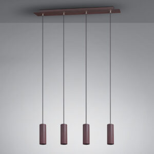 Κρεμαστό Φωτιστικό Trio Lighting   4xGU10 Σκουριά Μεταλλικό    312400424