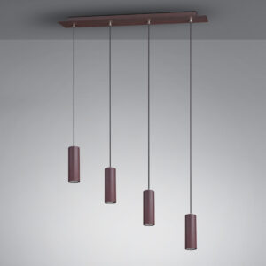 Κρεμαστό Φωτιστικό Trio Lighting   4xGU10 Σκουριά Μεταλλικό    312400424