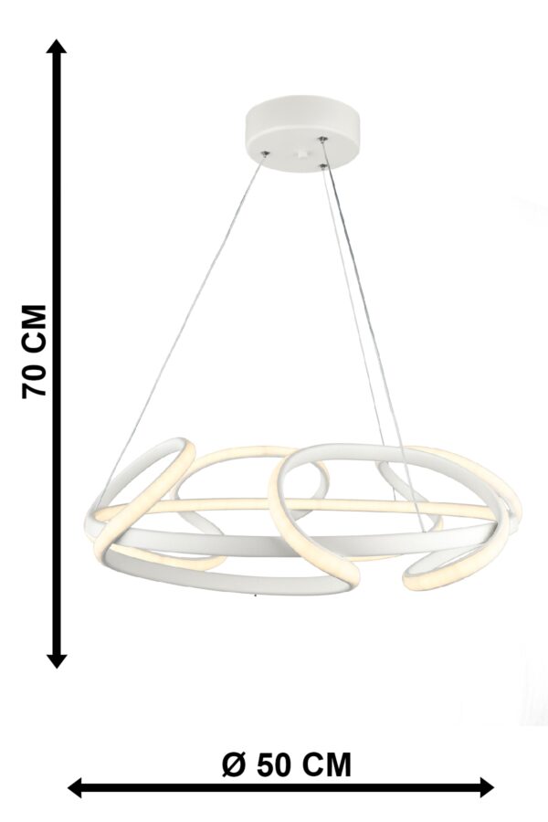 ORION-50 LED WHITE 120W 3000K/4000K/6500K ΦΩΤΙΣΤΙΚΟ LED Heronia – 01-0341