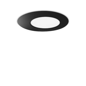 IDEAL LUX Φωτιστικό Οροφής IRIDE LED 22W 3000K Μαύρου Χρώματος – 312507