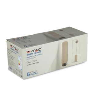 Κρεμαστό φωτιστικό Spot 1xGU10 Γύψινο Λευκού Χρώματος  V-TAC – 3129