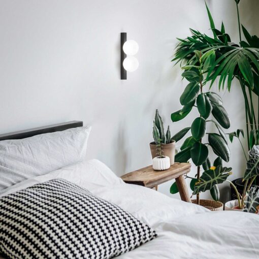IDEAL LUX Επιτοίχιο Φωτιστικό PING PONG LED 6W 3000K Λευκού Χρώματος – 328270