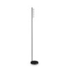 IDEAL LUX Φωτιστικό Δαπέδου PING PONG LED 12W 3000K Μαύρου Χρώματος – 313313