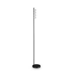 IDEAL LUX Φωτιστικό Δαπέδου PING PONG LED 12W 3000K Μαύρου Χρώματος – 313313