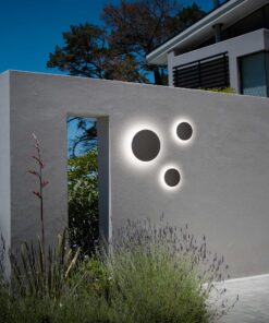 IDEAL LUX Επιτοίχιο Φωτιστικό PUNTO LED 16W 3000K IP54 Λευκού Χρώματος  – 328553